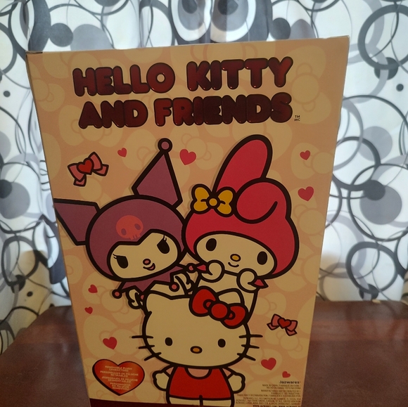 Hello Kitty Plush Toy Set - Pink and Purple - Picture 2 of 4